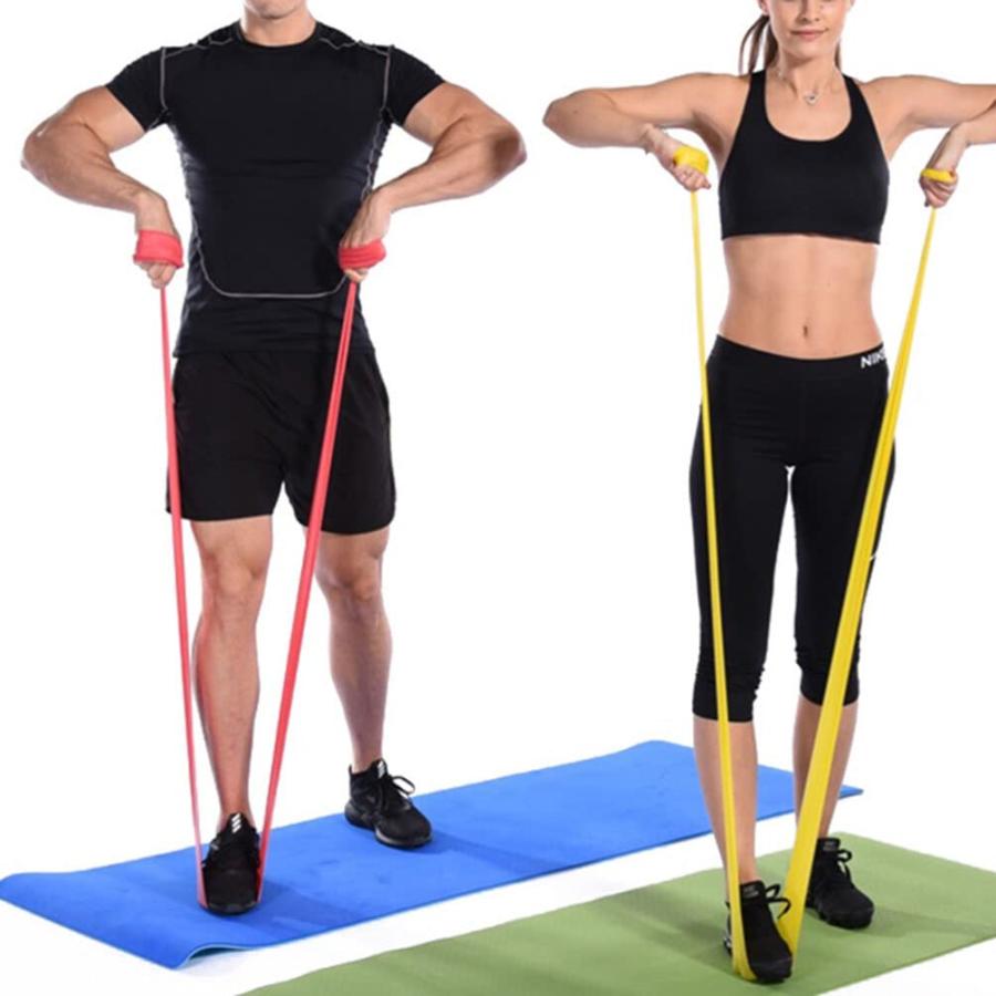 【並行輸入品】ibasenice Bands for Exercising Slimmingred Assist Yoga Strap Homの画像