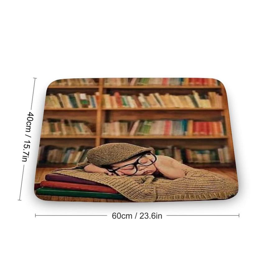 【並行輸入品】Into The Library I Go to Lose My Mind Non Slip Door Mats for Indの画像