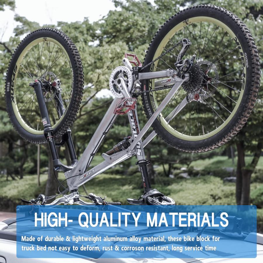 【並行輸入品】Mevige 自転車クイックリリース フォークマウントブロック アルミニウム合金 自転車フロントフォーク ブロックカールーフラックの画像