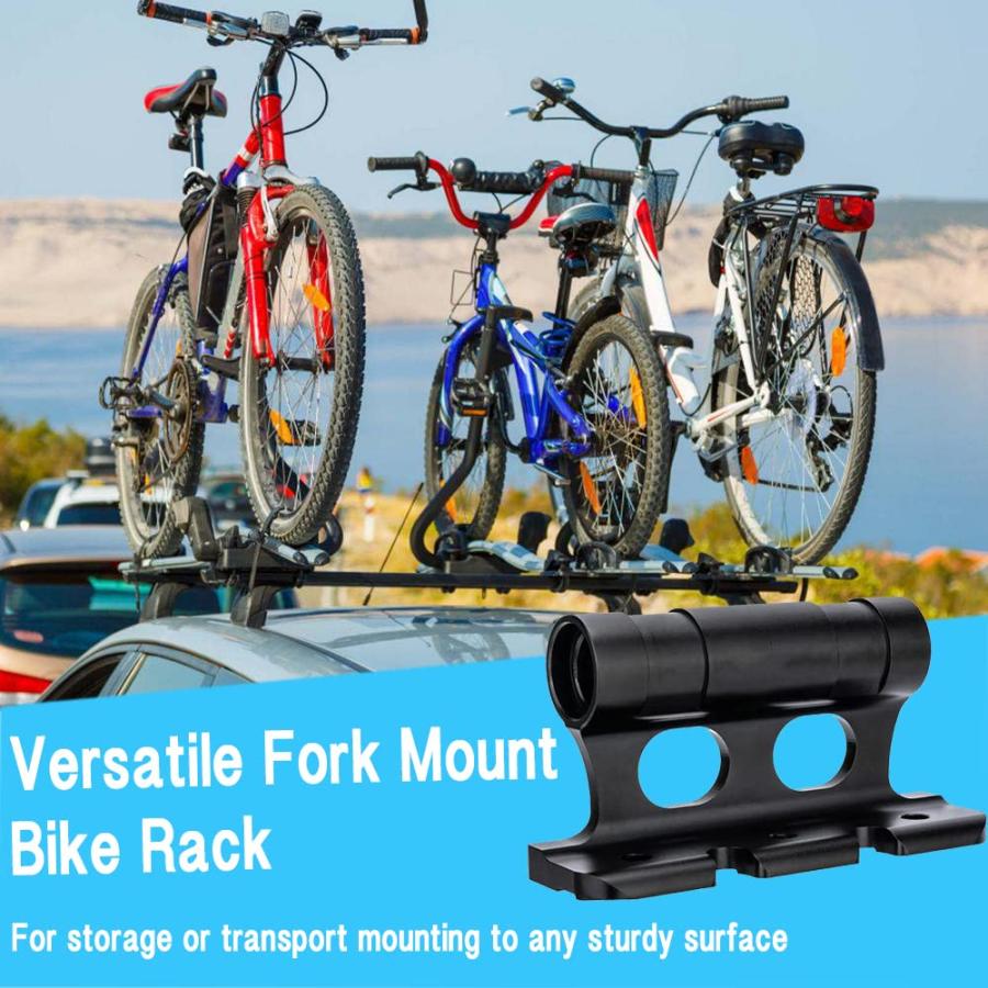 【並行輸入品】Mevige 自転車クイックリリース フォークマウントブロック アルミニウム合金 自転車フロントフォーク ブロックカールーフラックの画像