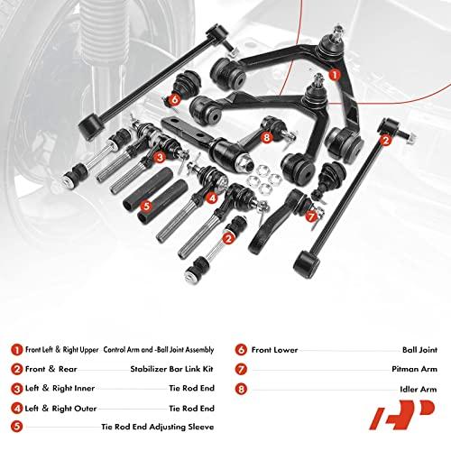 【並行輸入品】A Premium Set of 16, Front Upper Control Arm, Lower Ball Joint,の画像