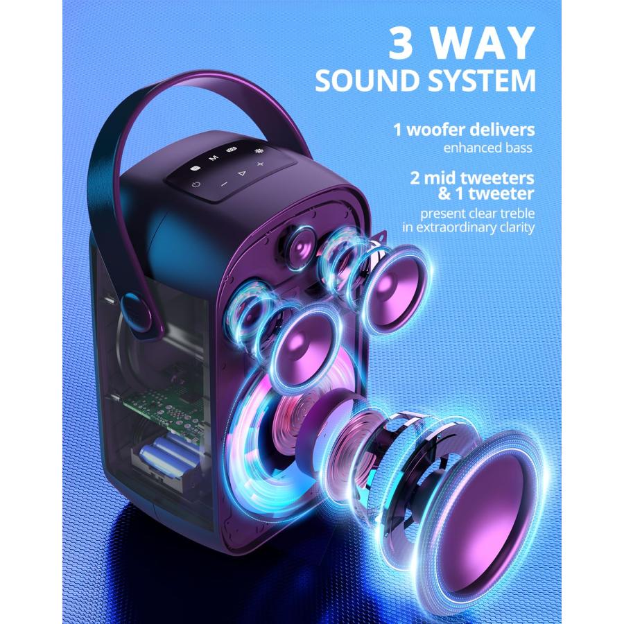 Tronsmart Halo 100 Portable Party Bluetooth Speaker, HIFI Sound  並行輸入品｜import-tabaido｜04