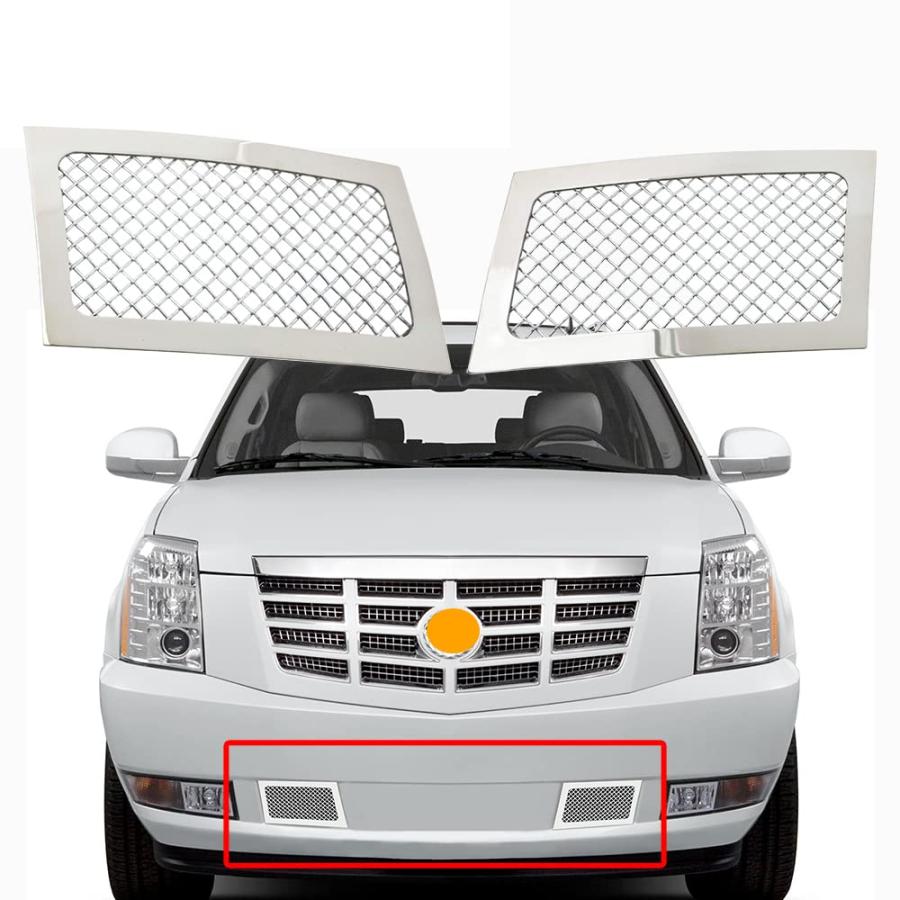 並行輸入品】バンパーメッシュグリルインサート 2007 2014