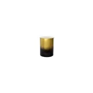 【並行輸入品】Trade AM Zeus 02886 End Table, 18\" Diameter x 20\"" H, Gold/Black"_2