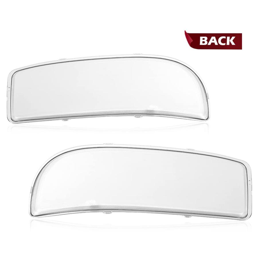 【並行輸入品】CHEDA Headlight Cover Compatible with 1999 2000 2001 2002 2003 2_6