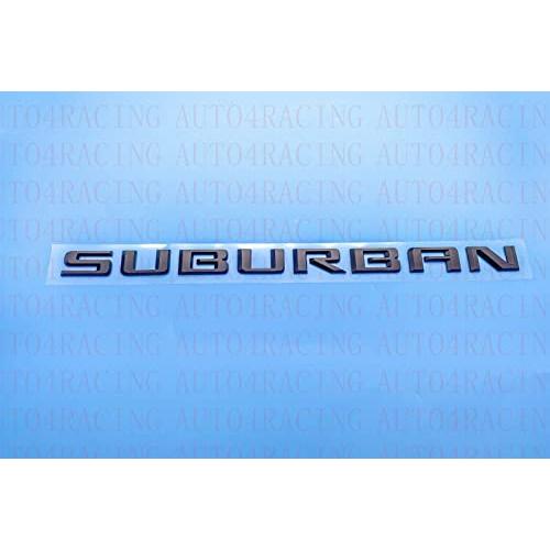 【並行輸入品】3Pcs Suburban Emblem 3D Letters Badge Letter Nameplate Sticker R