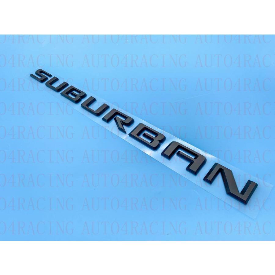 【並行輸入品】3Pcs Suburban Emblem 3D Letters Badge Letter Nameplate Sticker R