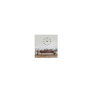 【並行輸入品】14 20インチ DIY 壁時計、ローマ数字時計 フレームレスミラー 小さな壁時計 ホームデコレーション ホーム リビングルーム_2