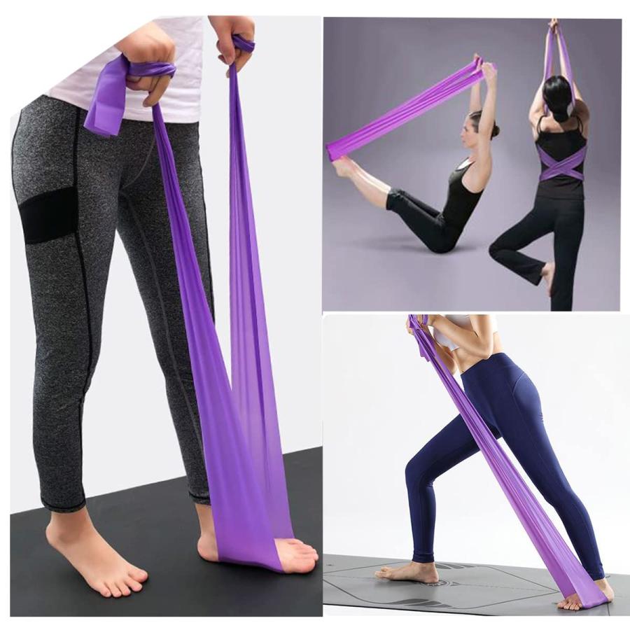 【並行輸入品】ZningEsxi Portable Exercise Resistance Band Stretching Workout Aの画像