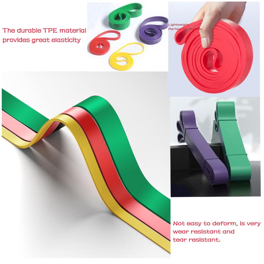 【並行輸入品】ZningEsxi Portable Workout Resistance Band Stretching Exercise Aの画像