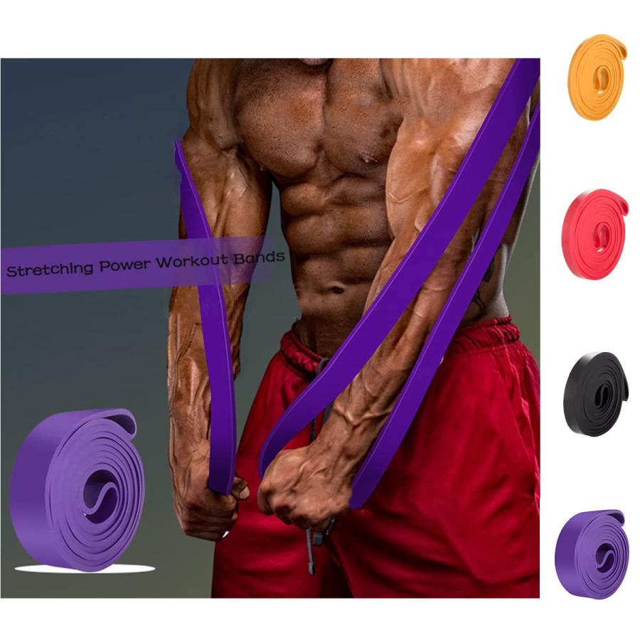 【並行輸入品】ZningEsxi Portable Workout Resistance Band Stretching Exercise Aの画像