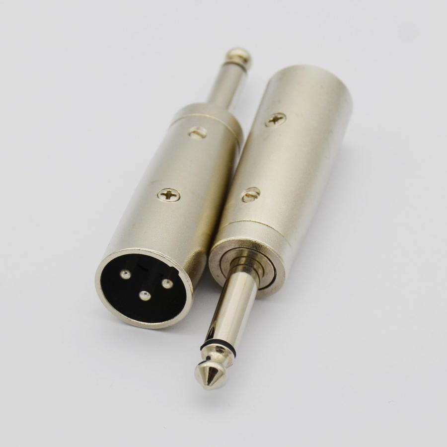 Czyuntuo XLR to 1/4 Adapter Audio Connector,XLR Male to 6.35mm T 並行輸入品｜import-tabaido｜10