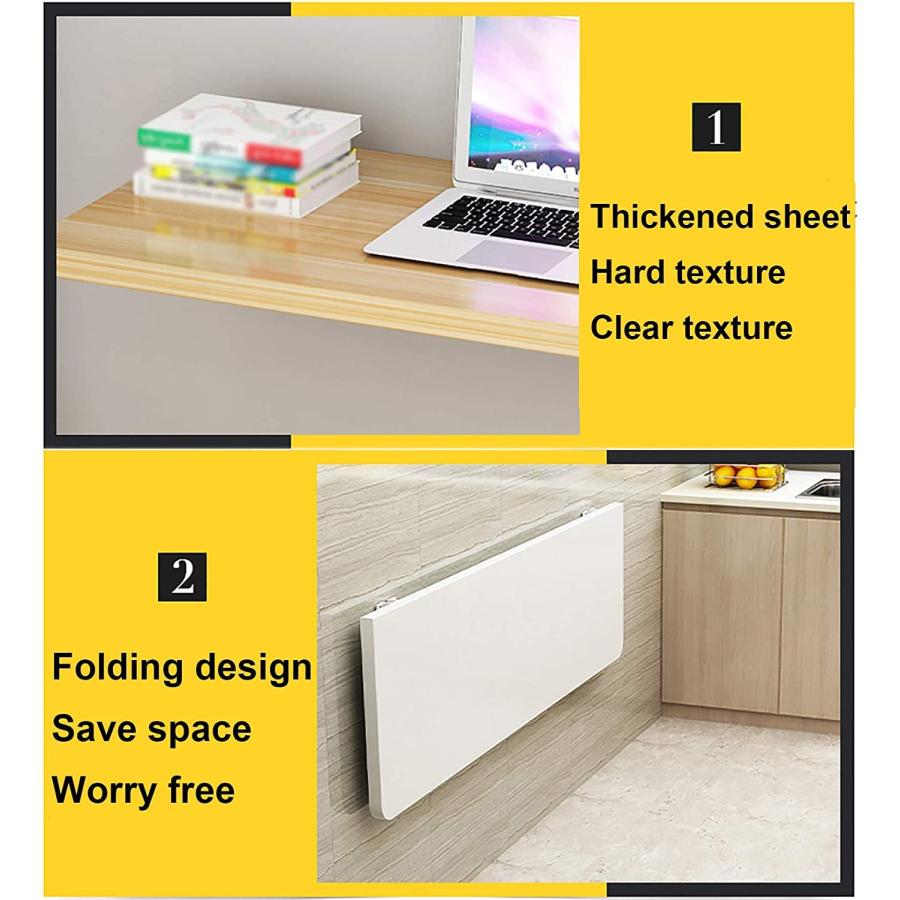 【並行輸入品】wall mounted folding table Wall Mounted Floating Table， Computer