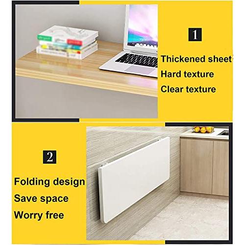 【並行輸入品】wall mounted folding table Wall Mounted Floating Table， Computer