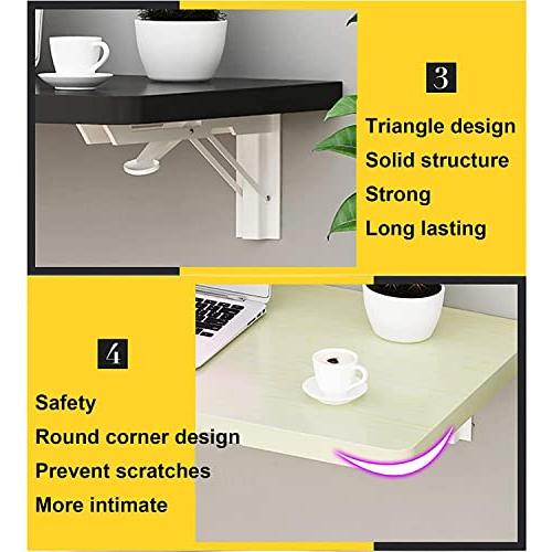 【並行輸入品】wall mounted folding table Wall Mounted Floating Table， Computer