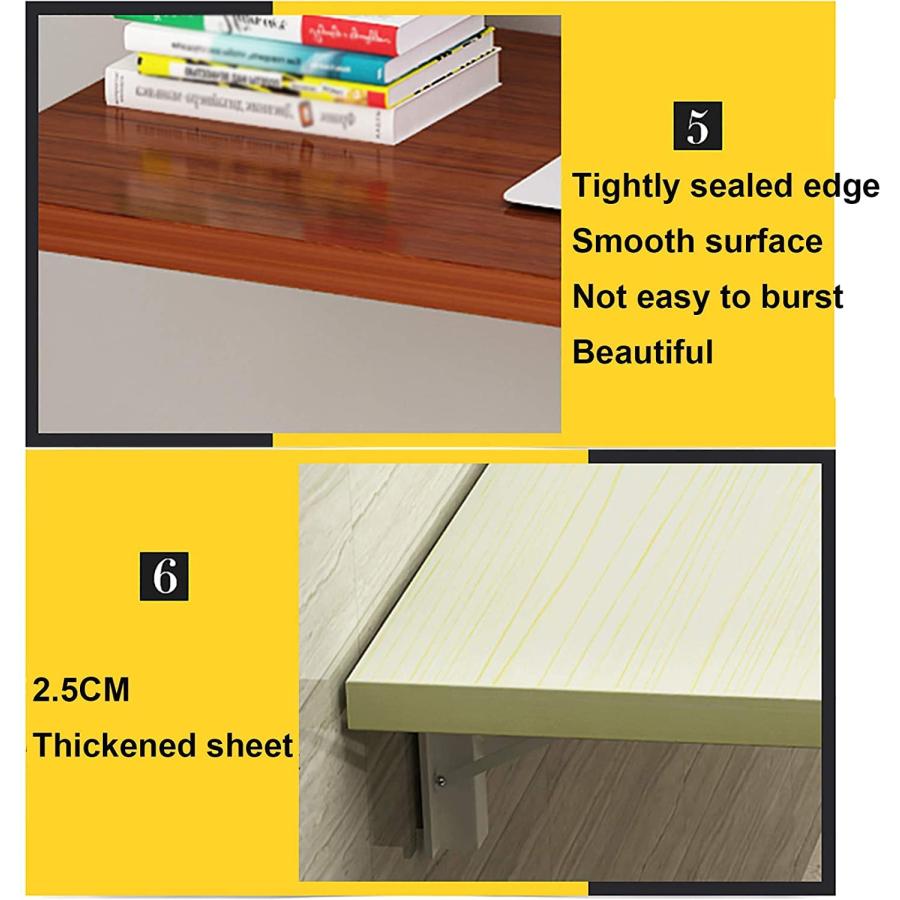 【並行輸入品】wall mounted folding table Wall Mounted Floating Table， Computer
