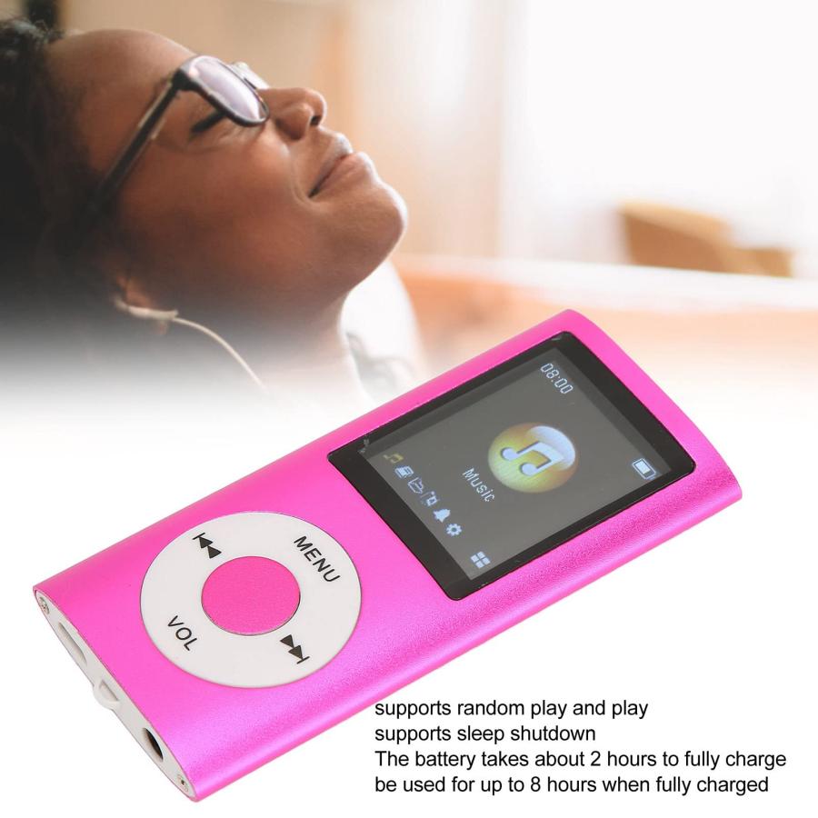 MP4 MP3 Player Ultra Slim Support Memory Card Student Go Lossles 並行輸入品｜import-tabaido｜07