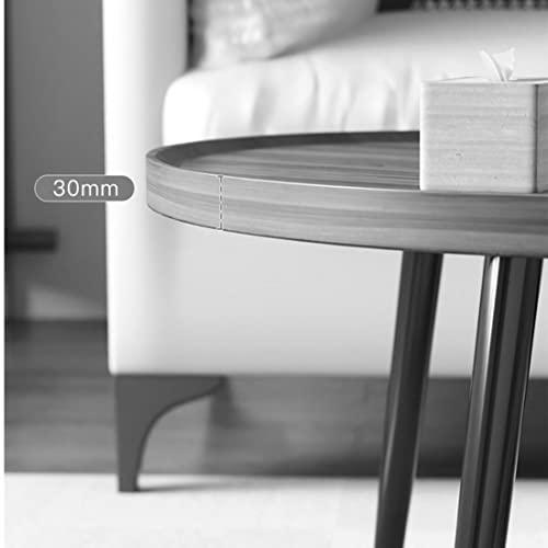 ANS_HOME ホワイト 楕円形 コーヒーテーブル 木製 素朴なコーヒーテーブル ミッドセンチュリー モダン 楕円形 ソファテー 並行輸入品｜import-tabaido｜08