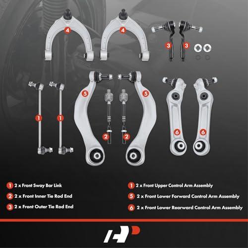 【並行輸入品】A Premium Set of 12, Front Lower Forward Rearward & Upper Controの画像