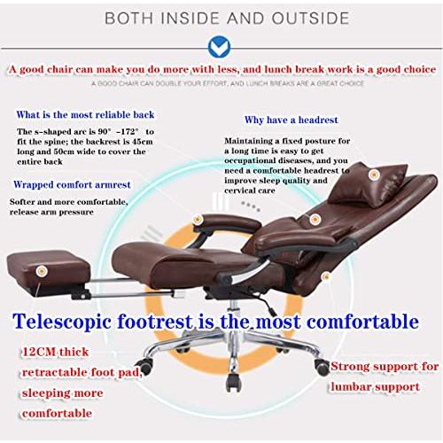 【並行輸入品】NEOCHY Comfortable Luxury Boss Office Products Executive Mid Bac_4