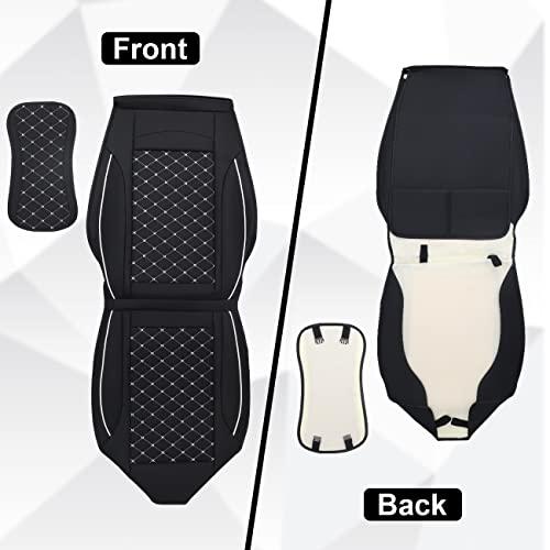 【並行輸入品】DSISIMO フルセット カーシートカバー シートクッションカバー 2007 2018 Jeep Wrangler 4ドア JK_7