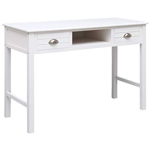 【並行輸入品】YUHI HQYD Writing Desk，Office Desk with Drawers，Study Desk，Moder_1