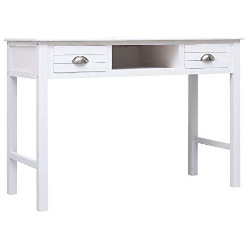 【並行輸入品】YUHI HQYD Writing Desk，Office Desk with Drawers，Study Desk，Moder_4
