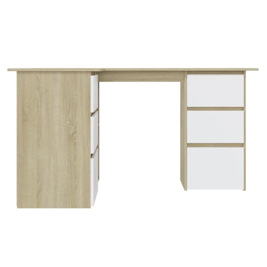 【並行輸入品】YUHI HQYD Corner Desk,Modern Desk,Computer Desk,Office Desk with_6