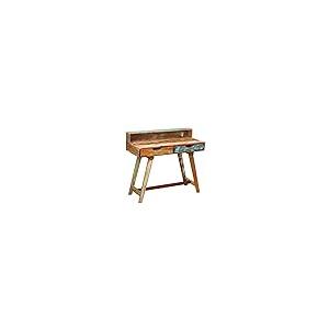 【並行輸入品】Desk,Writing Desk with Drawers,Studio Desk,Simple Desk,Desk with_2