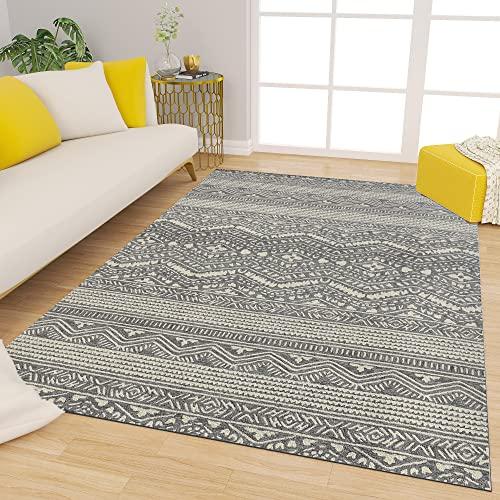 【並行輸入品】Handicrafts Home Wool Rug 4x6 feet Handmade Area Rug Premium_1