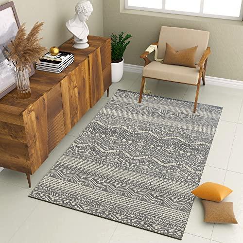 【並行輸入品】Handicrafts Home Wool Rug 4x6 feet Handmade Area Rug Premium_4