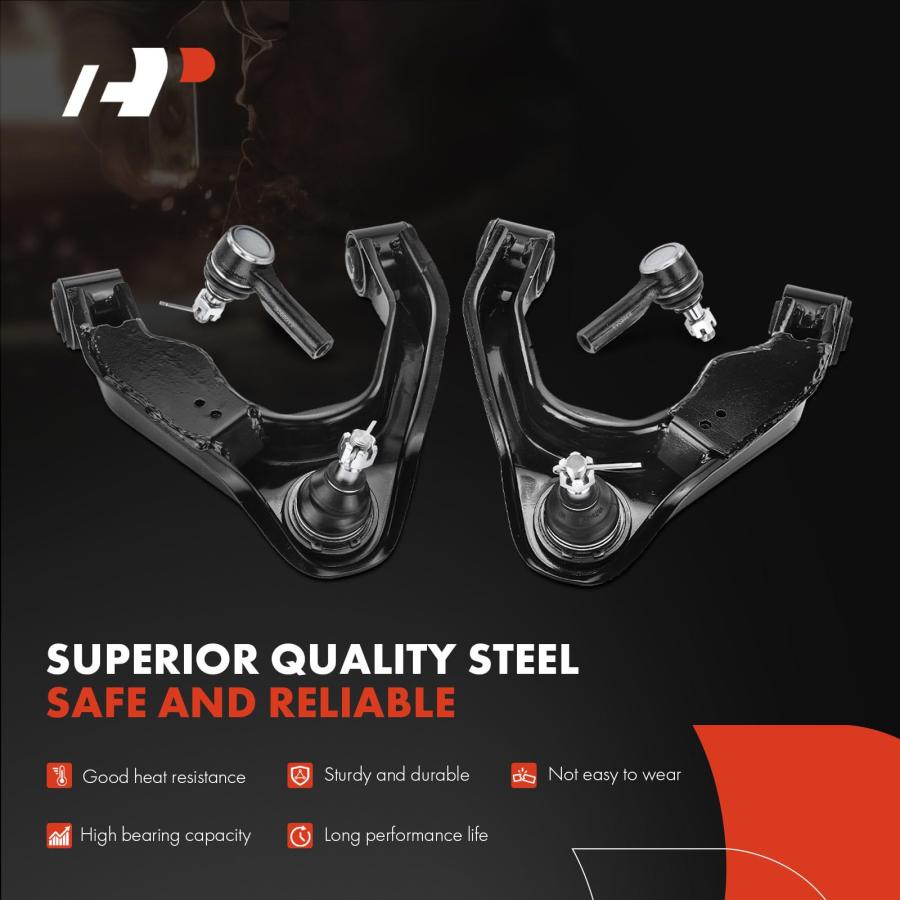 【並行輸入品】A Premium Set of 8, Front Upper Lower Control Arm, Inner Outer Tの画像