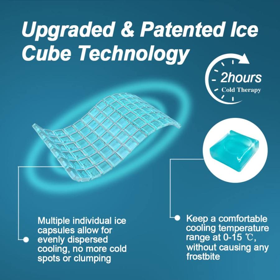 【並行輸入品】Comfcube ショルダーアイスパック ケガ用 Comfcube Shoulder Ice Pack Rotator Cuffの画像