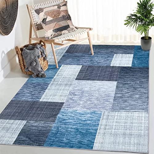 【並行輸入品】COZYLOOM Area Rug 8x10 Geometric Rug Modern Rug Indoor Floor Pri_1