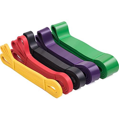 【並行輸入品】Litflyele プルアップワークアウトアシスタンスバンド 男女兼用 フィットネス ストレッチバンド ボディトレーニング プルアの画像