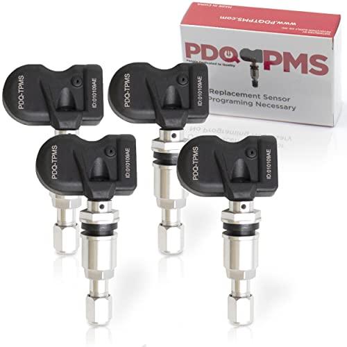 PDQ TPMS 315MHZ タイヤ圧力センサー 4個パック メタルステム Chevy GMC キャデラック ビュイック ポンテ 並行輸入品 ...