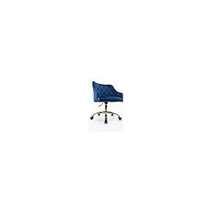 【並行輸入品】Upholstered Home Office Chair with Arms, Adjustable Height, 360_9