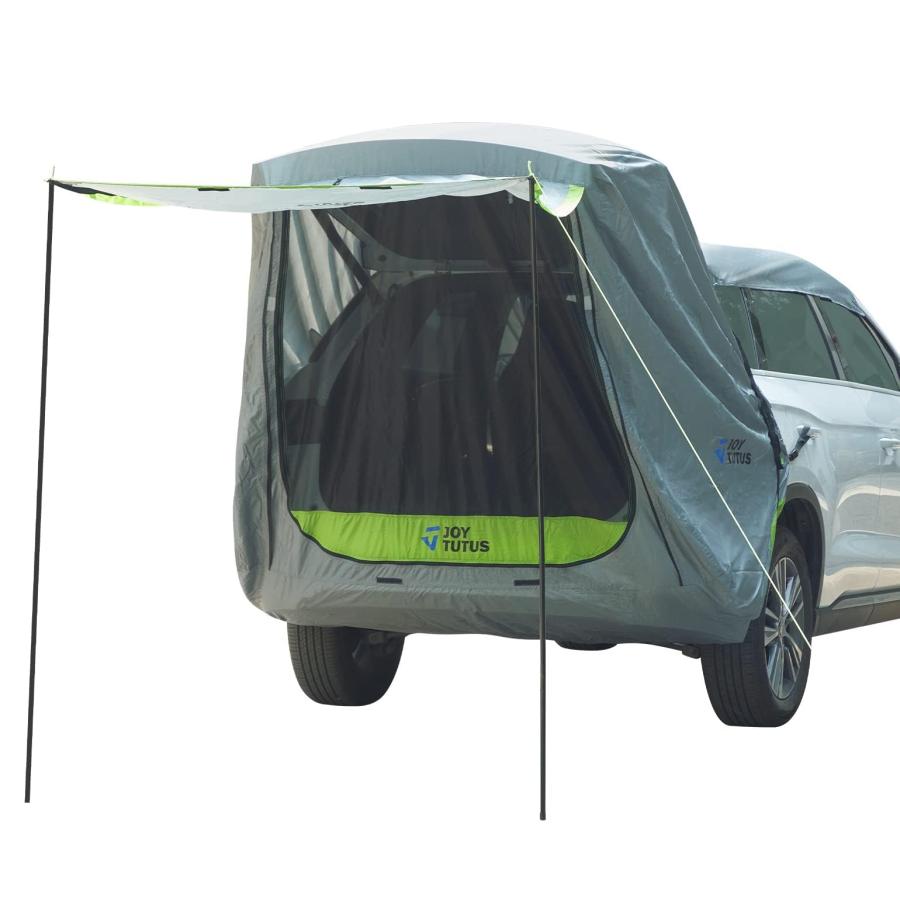 車中泊 テント 車連結 リアゲートタープ 車用サイドテント