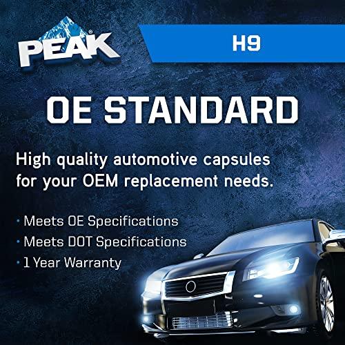 【並行輸入品】PEAK H9 OE標準ハロゲン交換用ヘッドライト電球 PEAK H9 OE Standard Halogen Replaceme_4