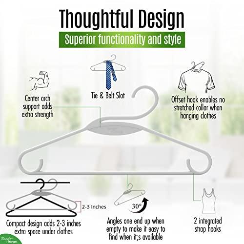 【並行輸入品】40 Plastic Hangers That Automatically Show They are Ready to Use_7