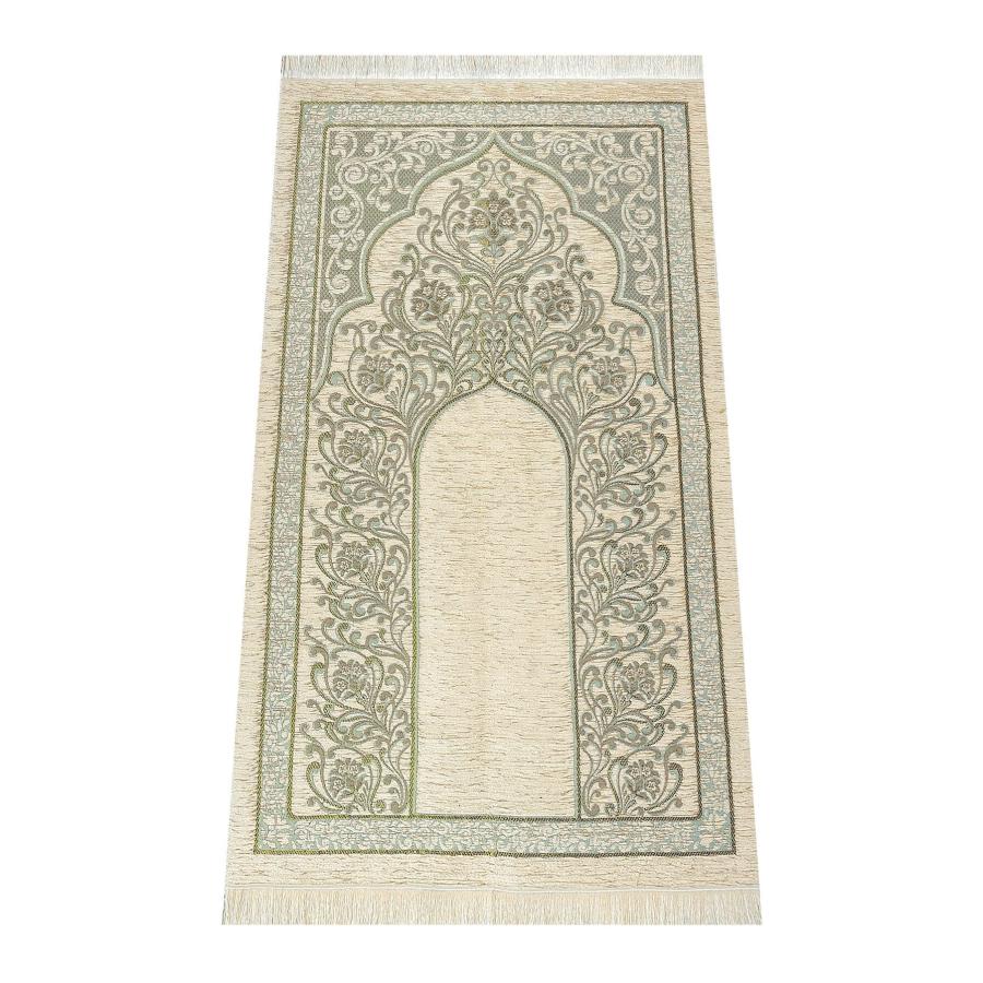 並行輸入品】イスラム教徒の祈り用ラグ 祈りのビーズ付き