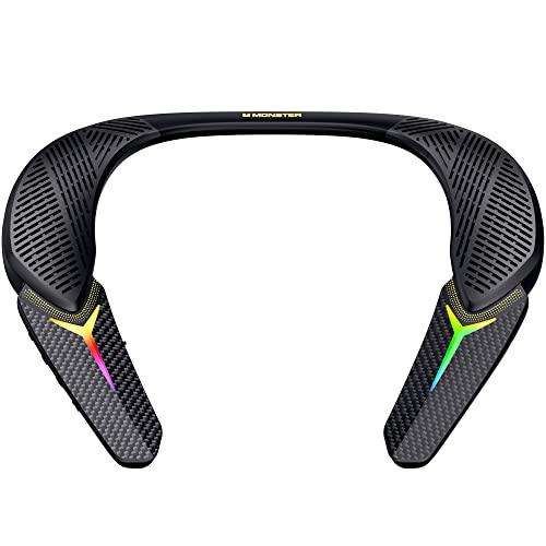 Monster Stinger Neck Speaker, Neckband Bluetooth Speaker with 10 並行輸入品