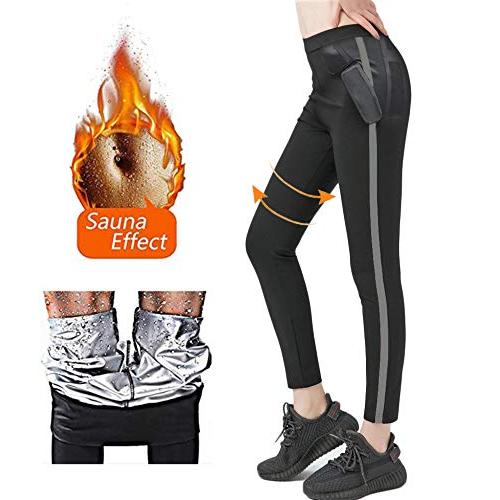 【並行輸入品】HONGXIAN Sauna Suit for Women，Sauna Weight Loss hot Sweat Leggin_2
