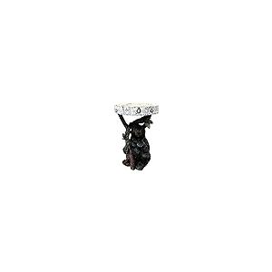 【並行輸入品】Top Brass Black Bear Holding Pine Branch Accent End Table   Uniq_2