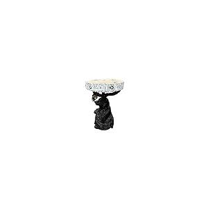【並行輸入品】Top Brass Black Bear Holding Pine Branch Accent End Table   Uniq_8