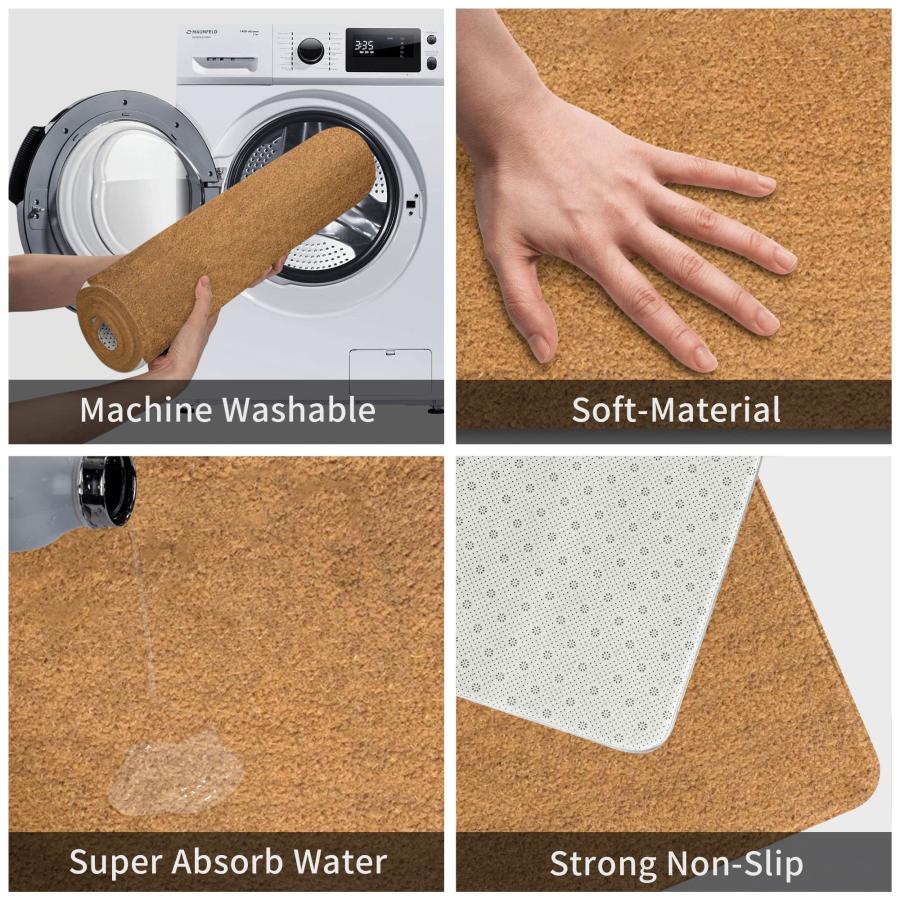 【並行輸入品】Check Ya Vibe Before You Come Inside Entrance Door Mat | Funny Gの画像