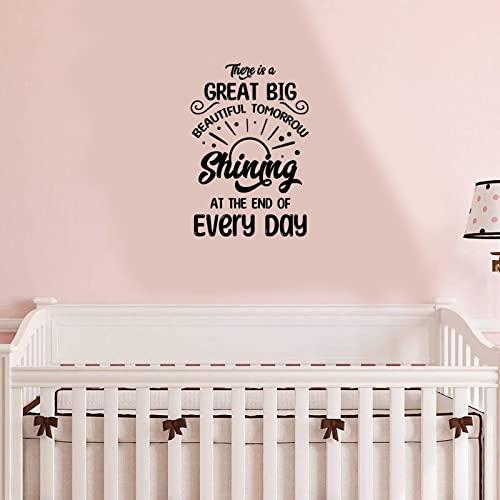 【並行輸入品】Notebook Wall Decals There is A Great Big Beautiful Tomorrow Shi_7