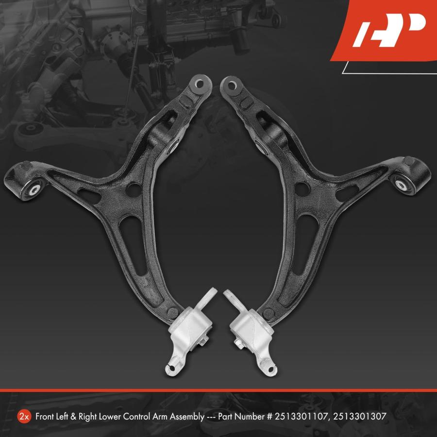 【並行輸入品】A Premium 2 x Front Lower Control Arm, with Bushing, Compatibleの画像