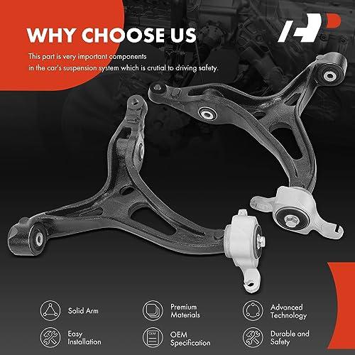 【並行輸入品】A Premium 2 x Front Lower Control Arm, with Bushing, Compatibleの画像