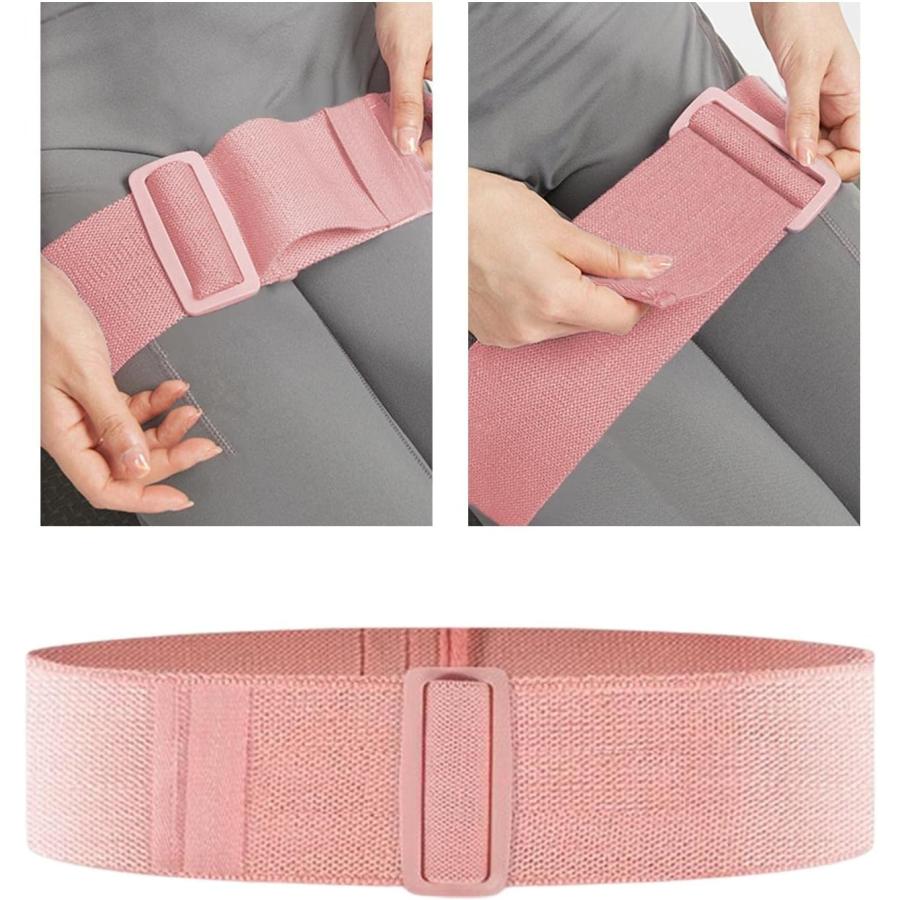 【並行輸入品】Colaxi Adjustable Resistance Band Exercise Loop Booty Band Yoga P　並行_4